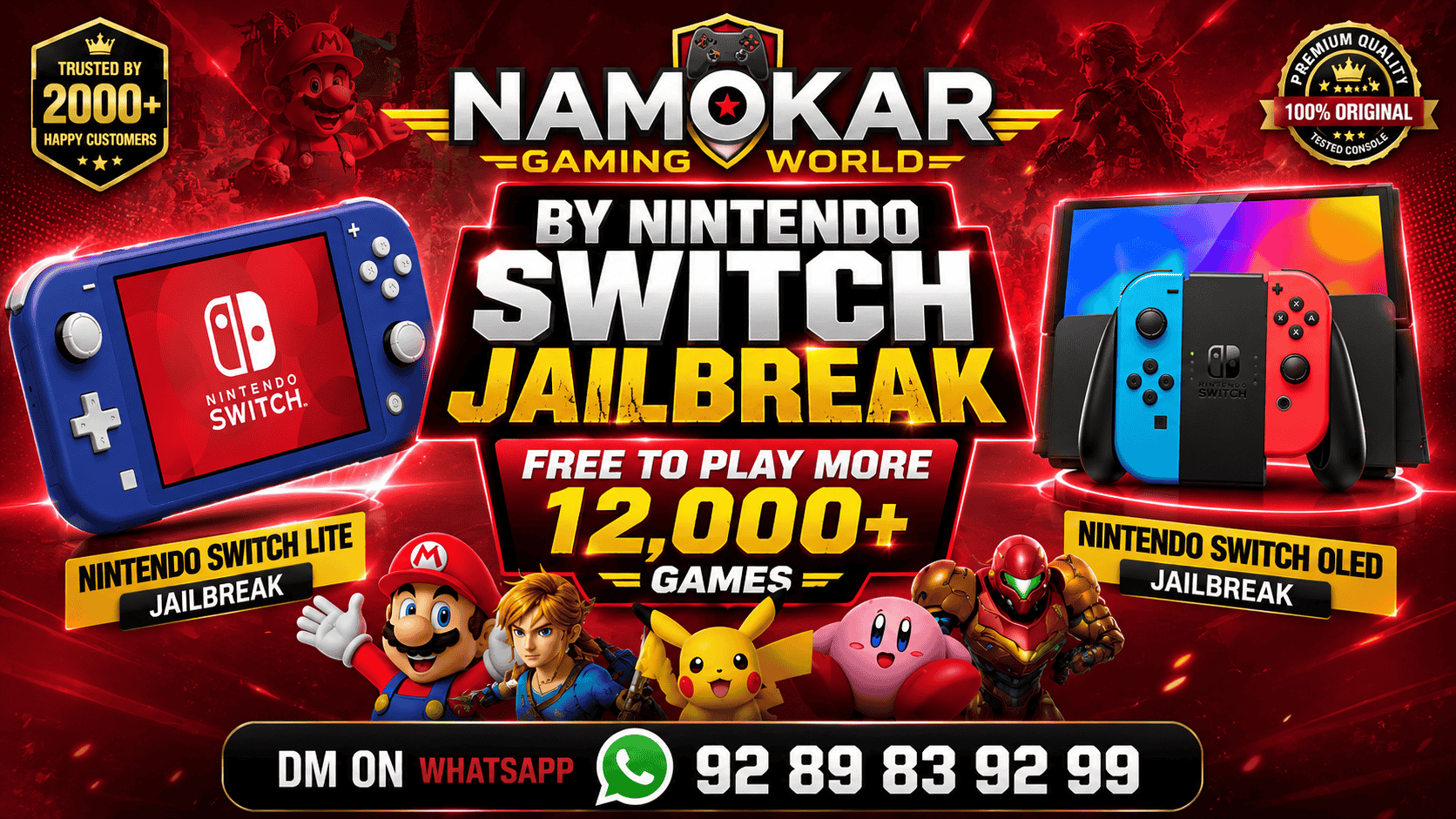 Nintendo Switch Jailbreak Lite & Oled