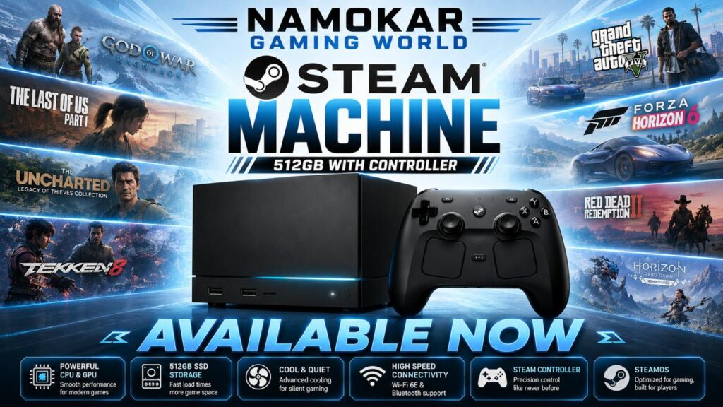 STEAM MACHINE CONSOLE PRICE IN INDIA
